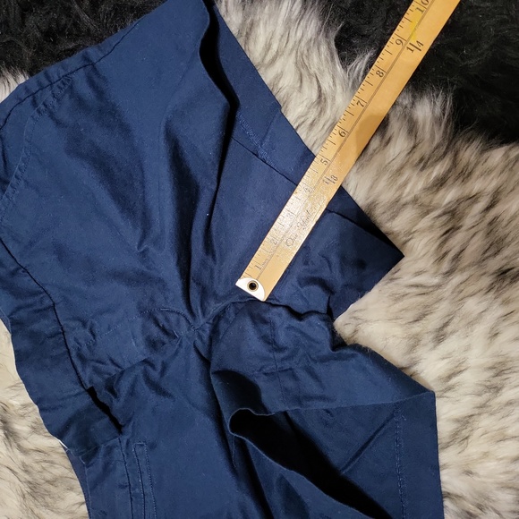 WOMENS NAVY CONVERSE SHORTS SIZE 14 - Picture 4 of 4